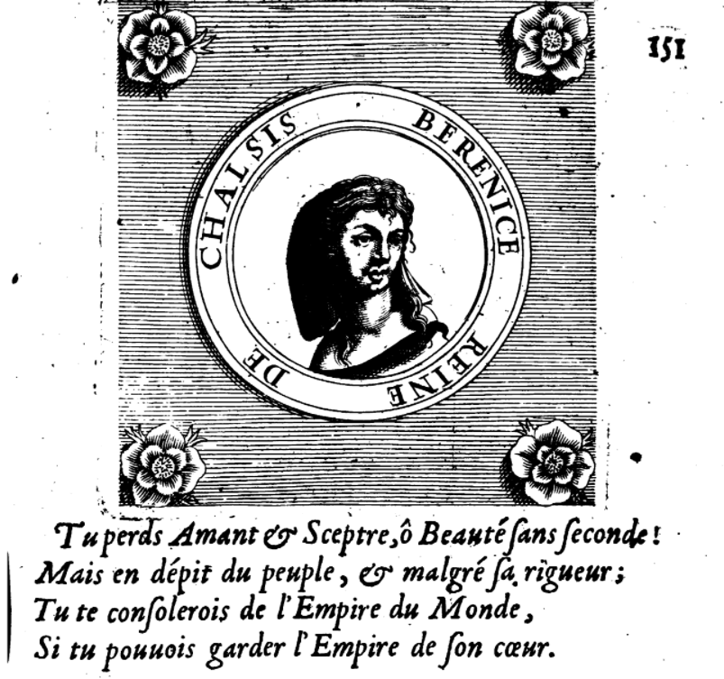 Madeleine de Scud ry s Femmes Illustres Berenice of Cilicia