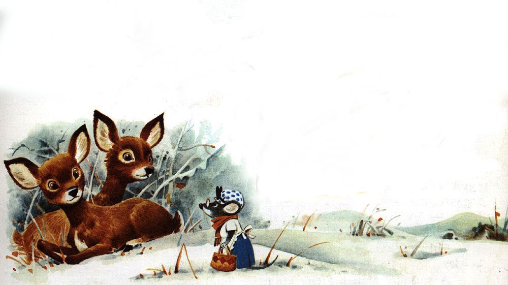 Tony Wolf's Winter Tale (1): A Wintercoat for Deers – Shelidon